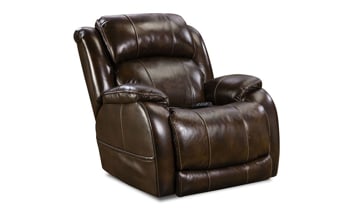 American made power leather recliner from Homestretch.