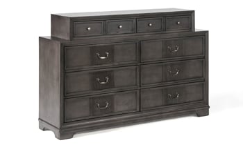Parkhurst Gray 8-Drawer Dresser