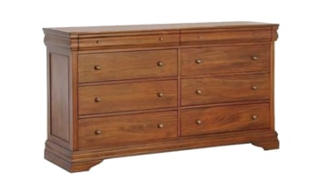 Louis Philippe French Classic Mahogany Dresser