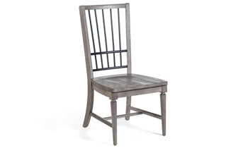 Dining room chair that comes with a Jitterbug Gen Metal cushion.