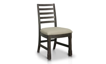 Coopers Beach Bark dining set includes a table and four side chairs.