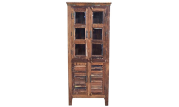 Bangel Handmade Solid Wood Curio Cabinet