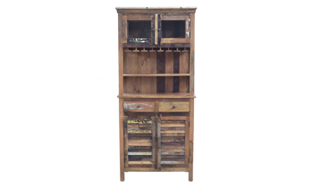 Hooka Handmade Solid Wood Bar Cabinet