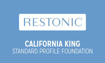Restonic 9” Biltmore Standard California King Mattress Foundation