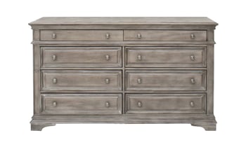Highland Park Driftwood 8-Drawer Dresser