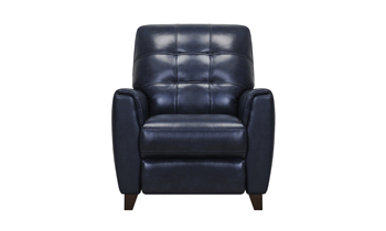 Top quality leather pushback recliner at an affordable price.
