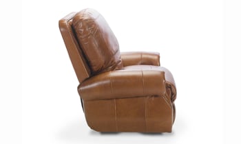 Rocky Mountain Leather Brandy Alligator Top Grain Leather Power Recliner