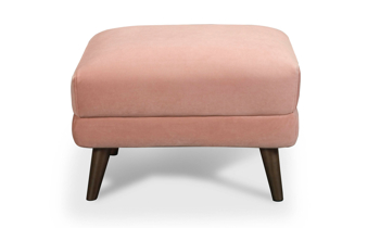 Pink luxury ottoman from Carbon.