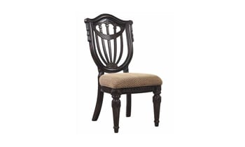 Carnegie Manor Wood Shield Side Chair