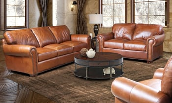 Rocky Mountain Leather Ketchum Saddle Sofa